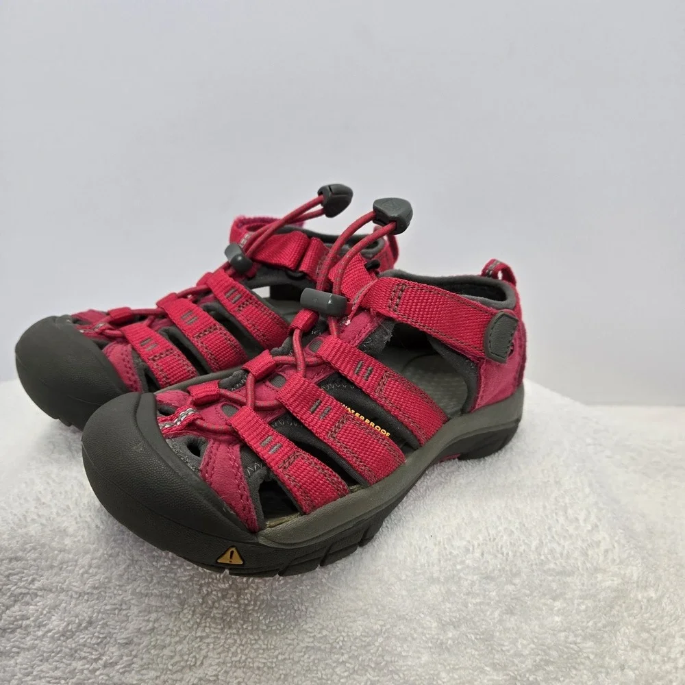 Keen Kids Red and Black Water Shoes